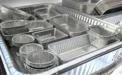 Feuille d'aluminium pour emballage alimentaire